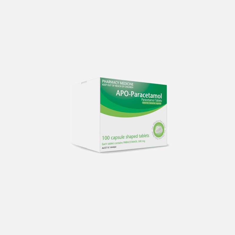 Apo Health Paracetamol 500mg 100 Pack