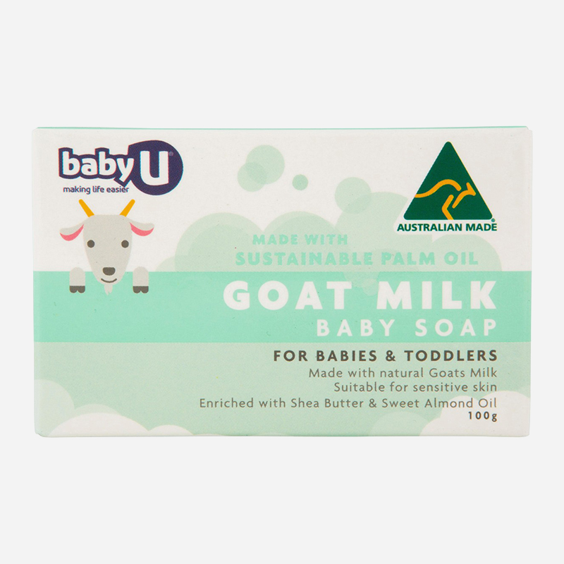 Baby Care U Goat Milk Baby Care Soap 100g