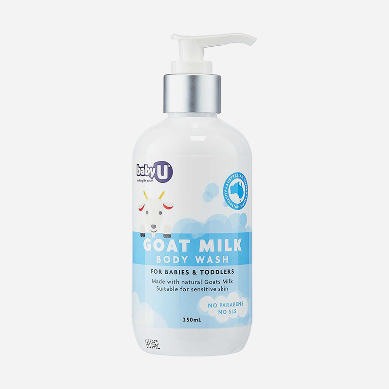 Baby Care U goat milk body wash 250ml