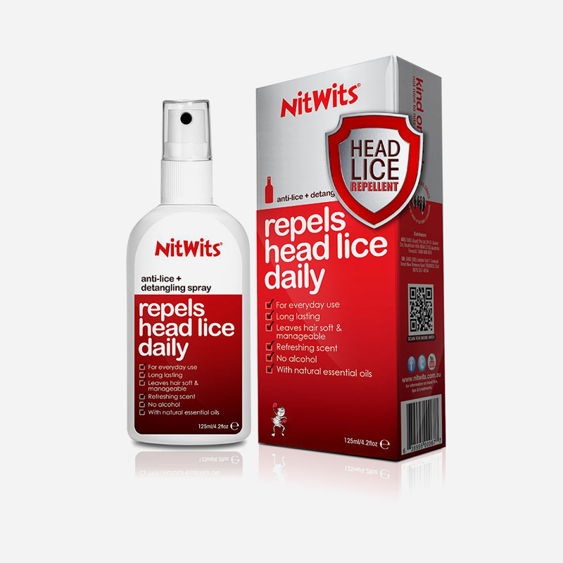 Nitwits Anti Lice & Detangling Spray 125ml