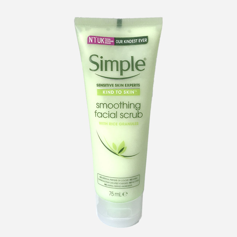 Simple Smoothing Facial Scrub 75ml