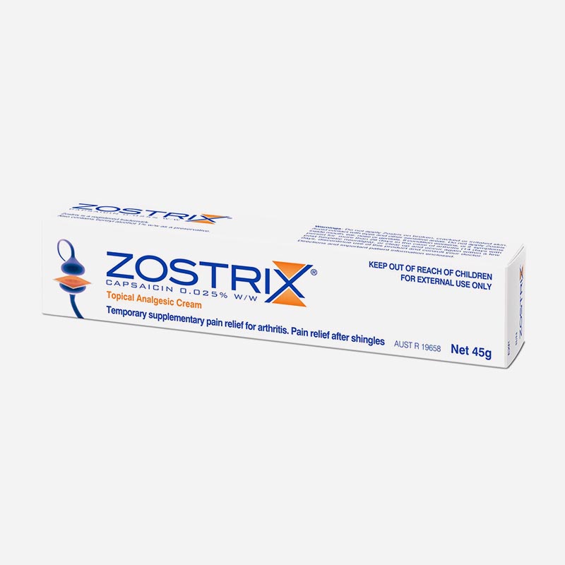 Zostrix Topical Analgesic Cream 45g