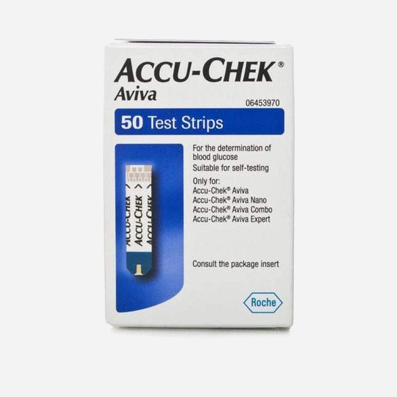 Accu-chek Aviva Test Strips 50 Pack