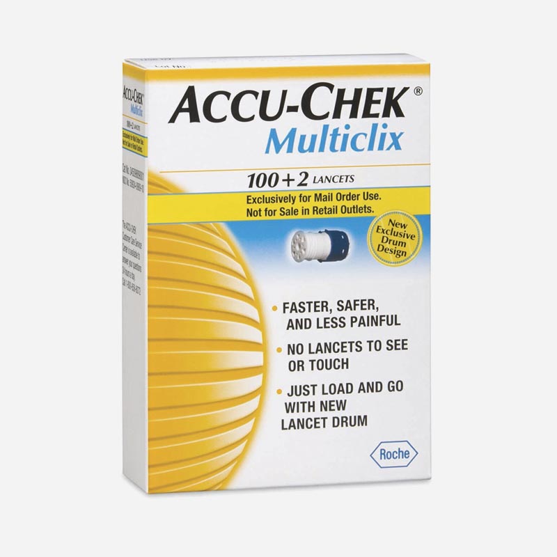 accu-chek multiclix lancet 102 pack