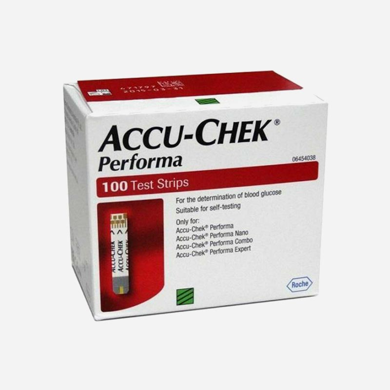 accuchek performa blood glucose strip 100 pack
