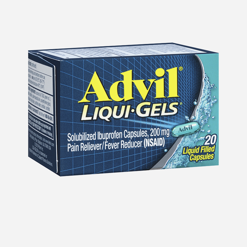 Advil Liquid Capsules 200mg 20