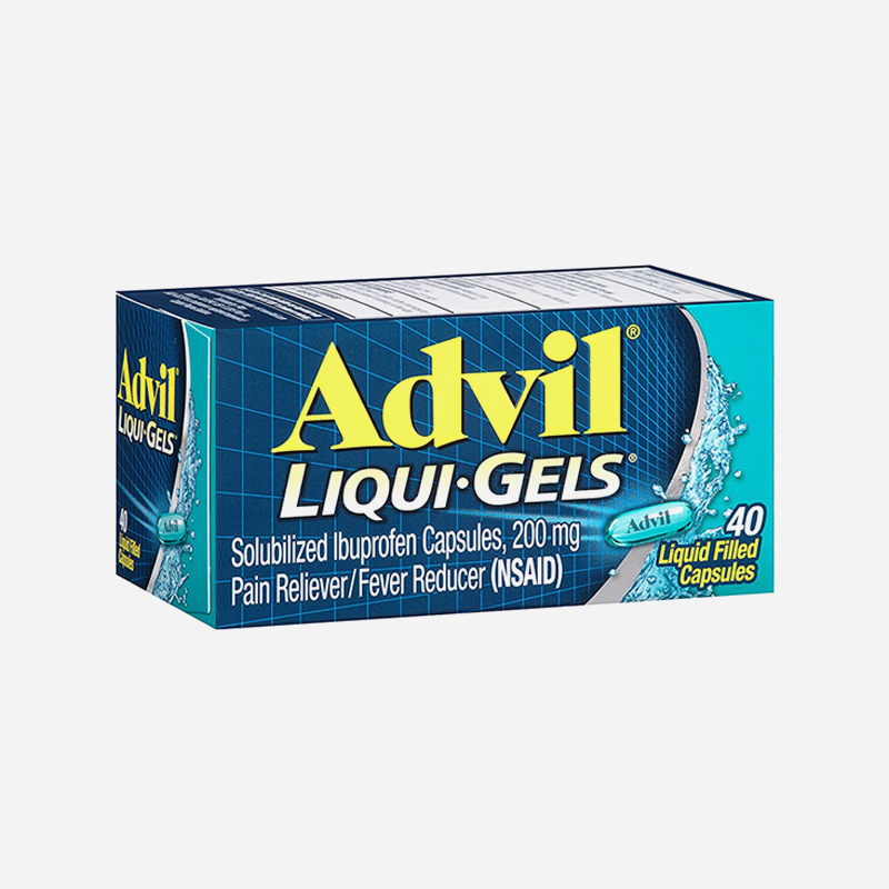 advil liquid capsules 200mg 40