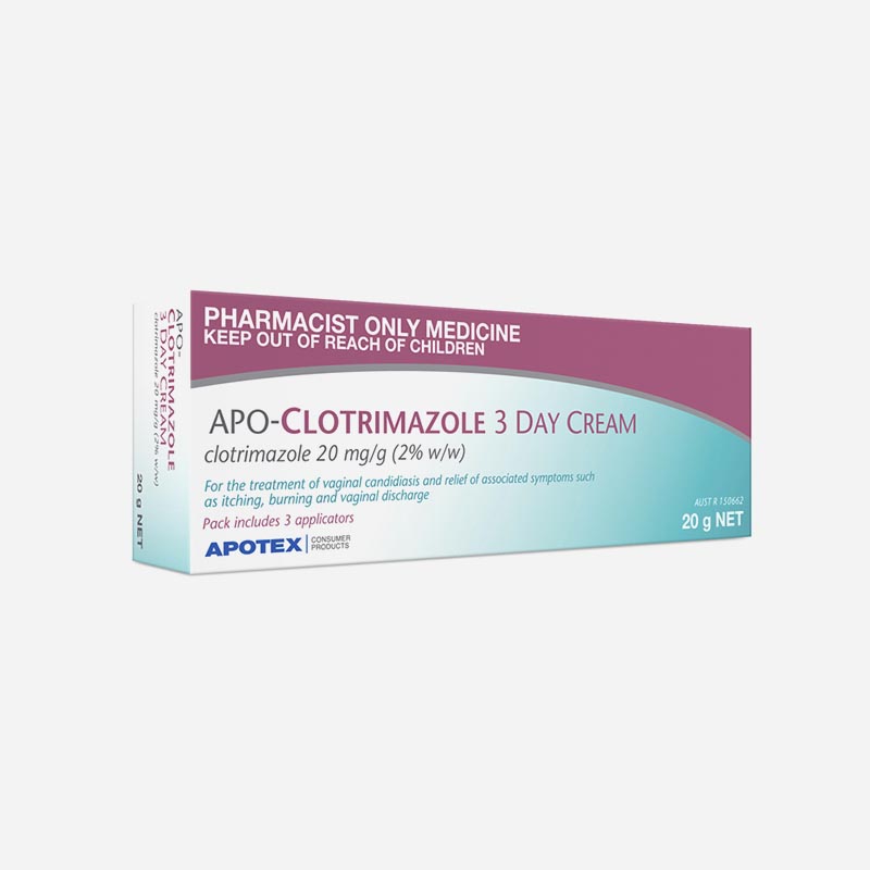 apo-clotrimazole 3 day cream 20g