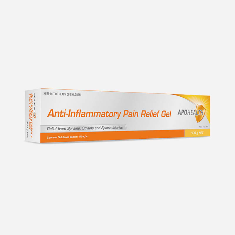 Apo Health Anti Inflammatory Pain Relief Gel 100g