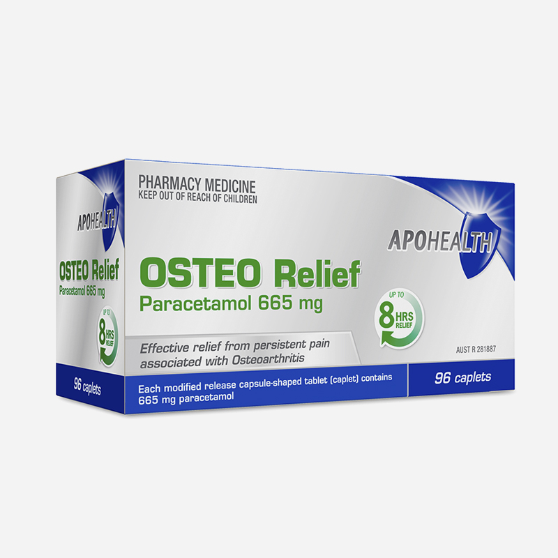 apo health osteo relief 665mg 96 caplets