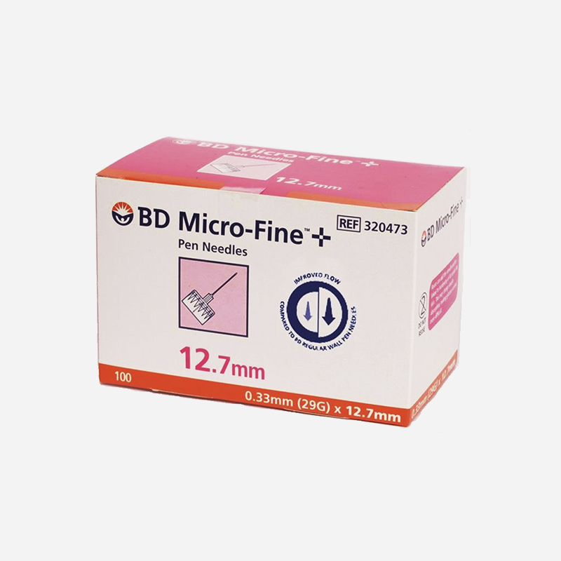 bd micro-fine 12.7mm 100 pen needles