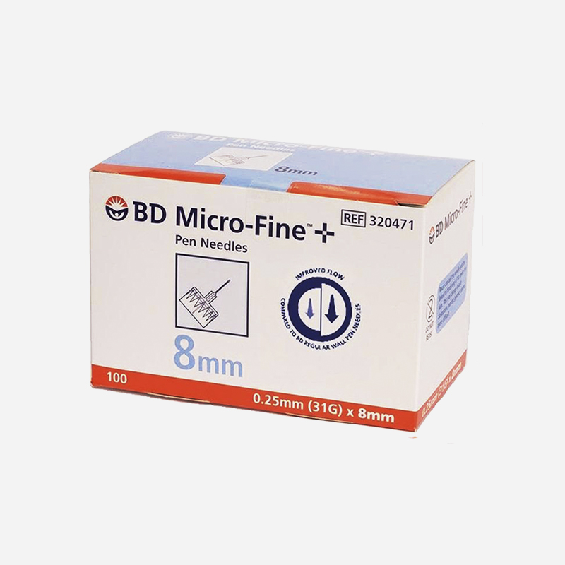 bd micro-fine 8mm 100 pen needles