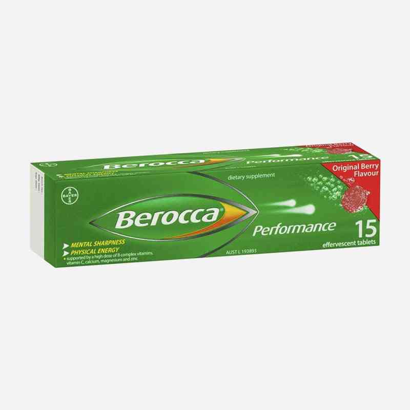 berocca performance original effervescent tablets 15