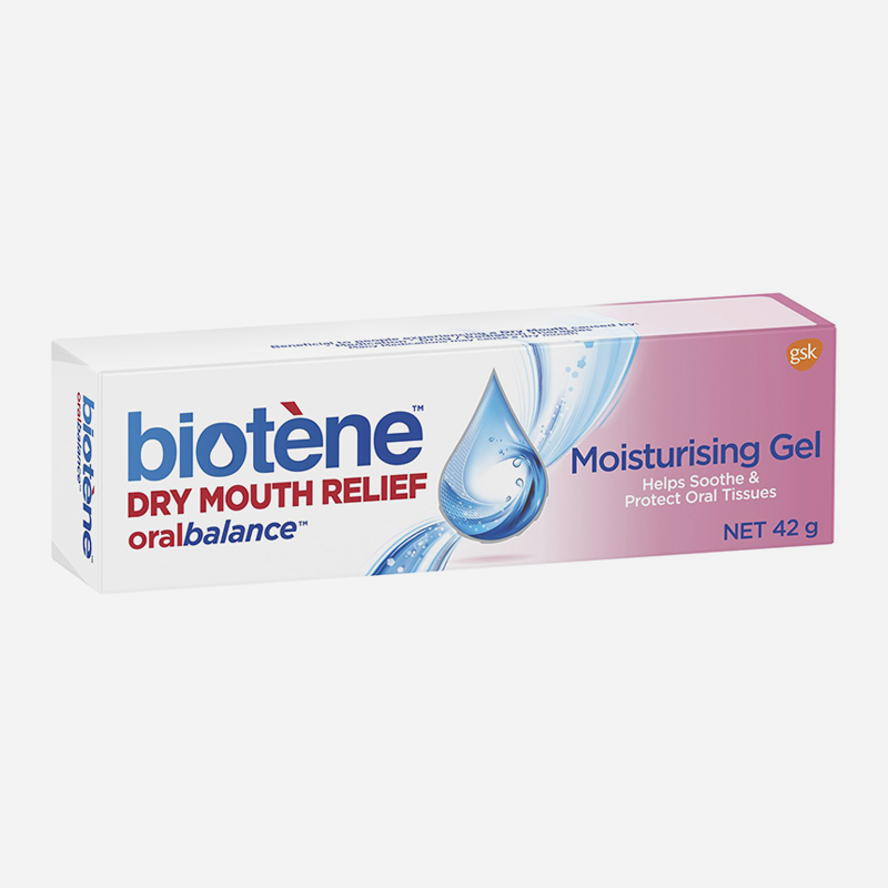 biotene dry mouth moisturising gel 42g