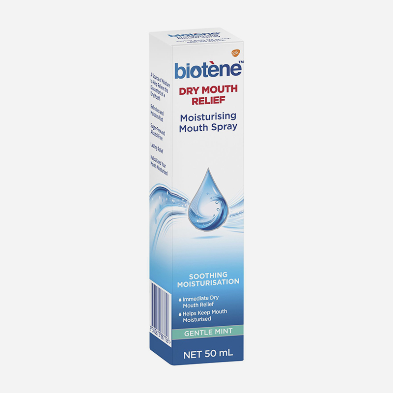 biotene dry mouth moisturising spray 50ml