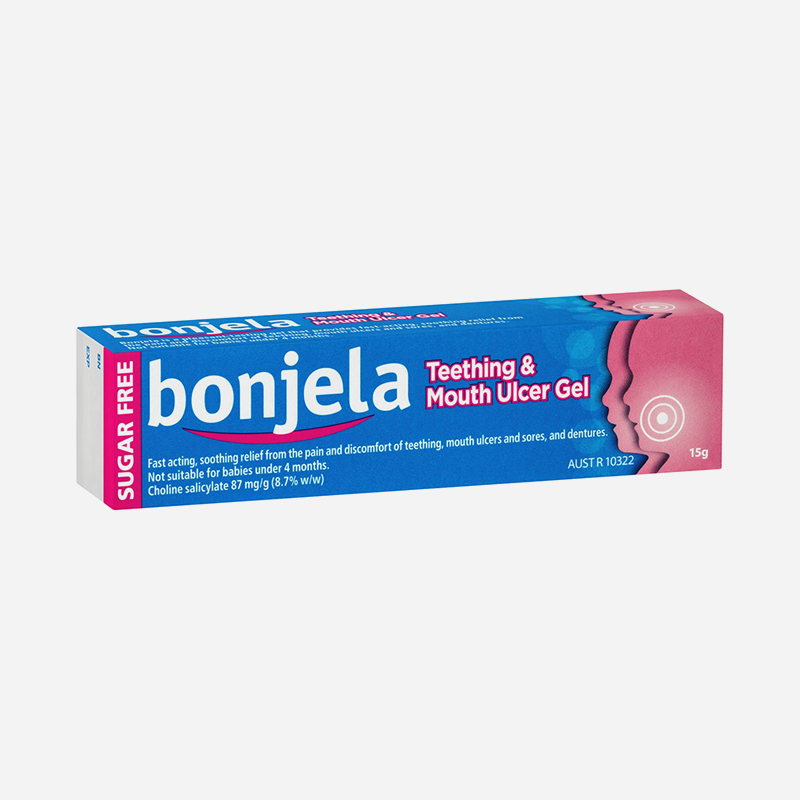 Bonjela Mouth Ulcer And Teething Gel 15g