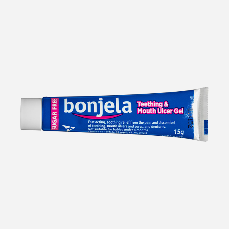 bonjela teething and mouth ulcer gel 15g