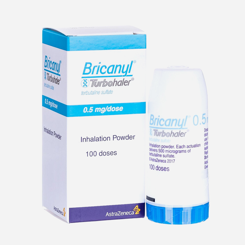 Bricanyl Turbuhaler 500MCG 100 Inhalations
