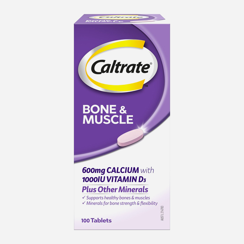 caltrate bone and muscle 100 tablets