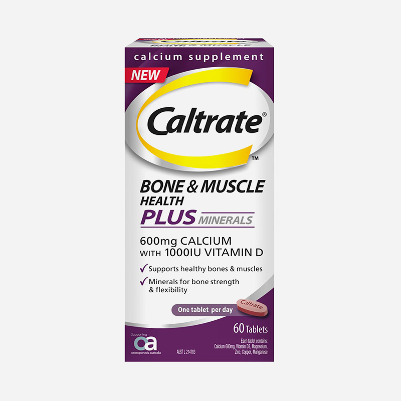 caltrate bone and muscle 60 tablets