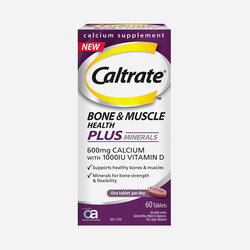 Caltrate Bone And Muscle 60 Tablets