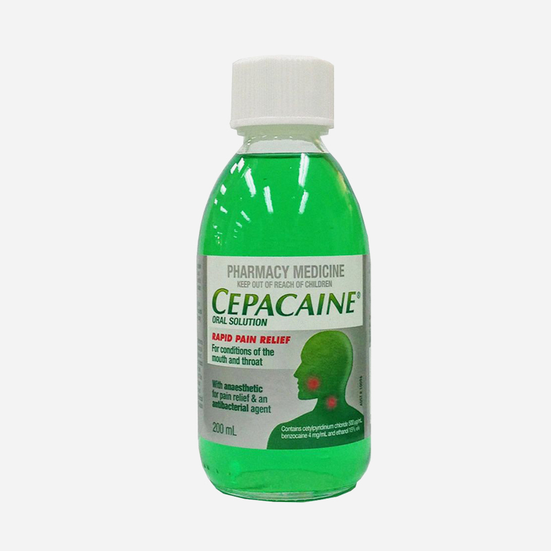 Cepacaine Oral Solution 200ml