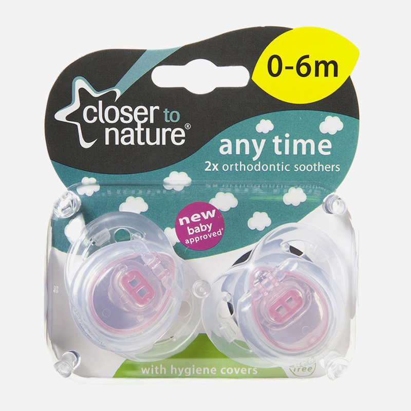 Closer To Nature Anytime Soother 0-6 Months