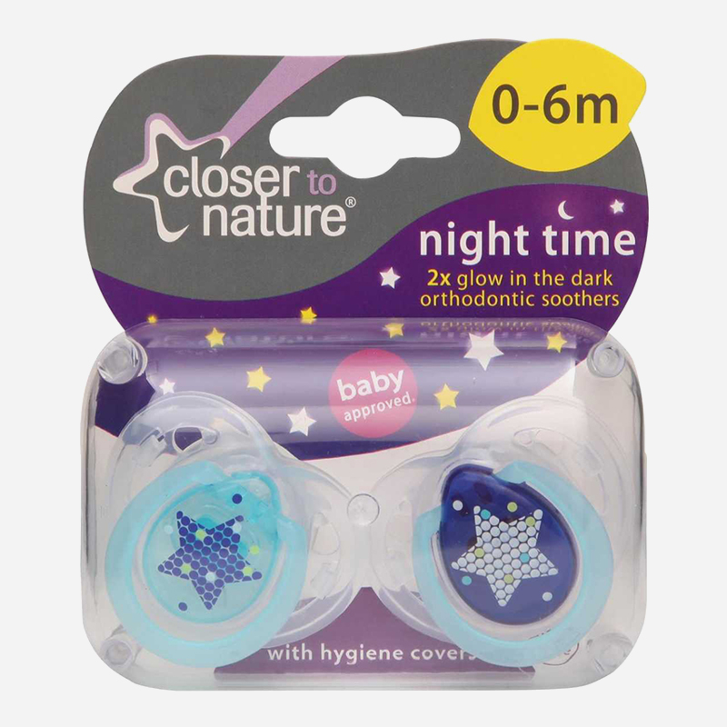 Closer To Nature Night Time Soother 0-6 Months