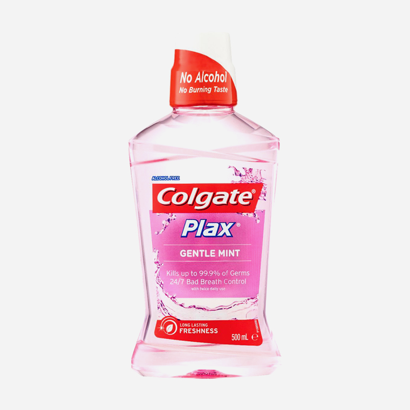 colgate plax gentle mint 500ml