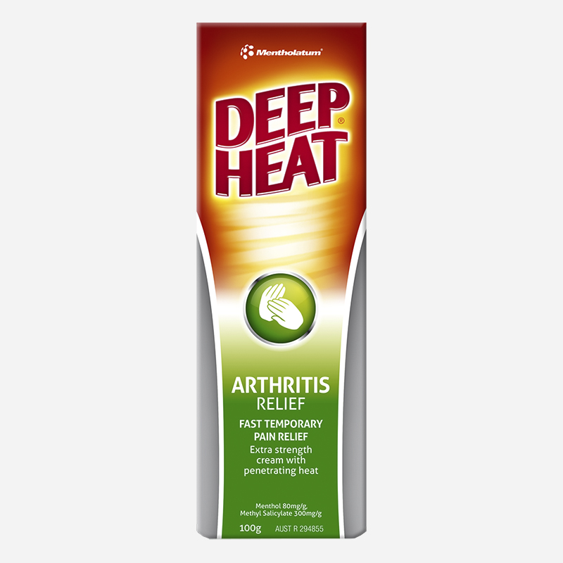 deep heat arthritis relief rub 100g