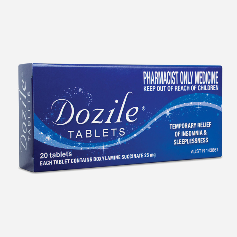 dozile 25mg 20 tablets