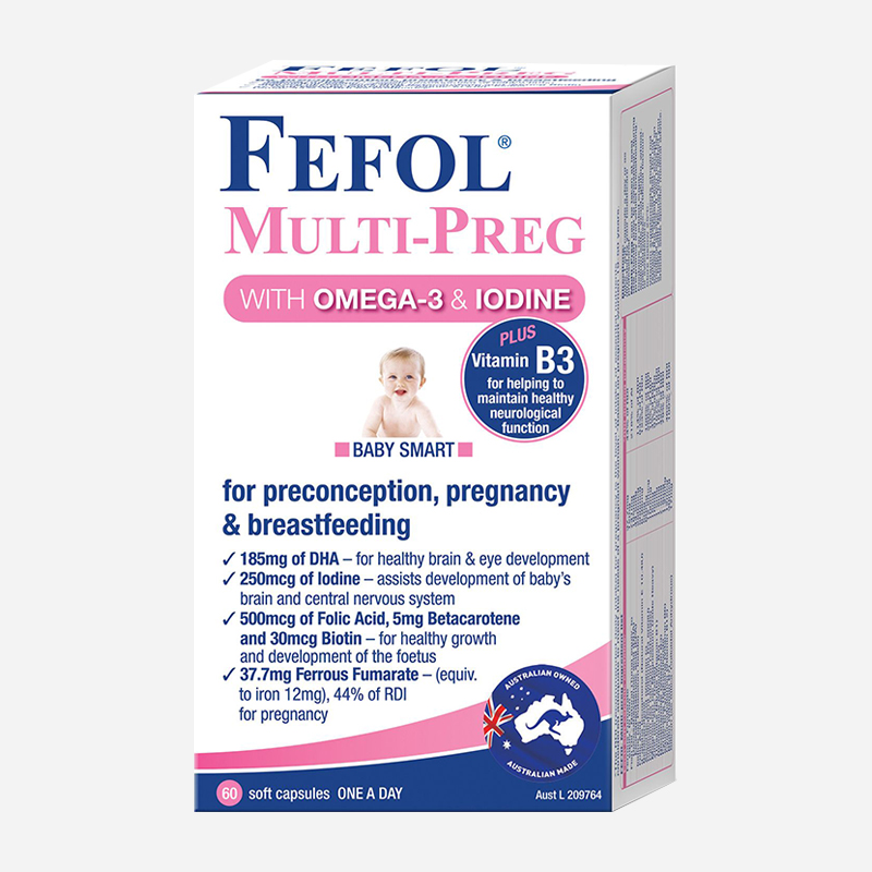 fefol multi-preg 60 capsules