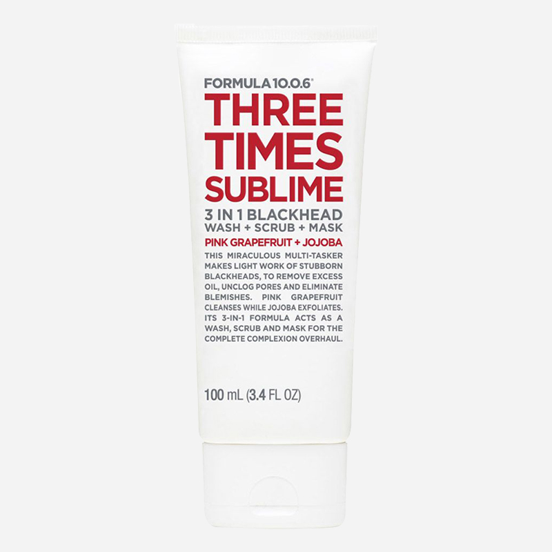 formula 10.0.6 three times sublime scrub 100ml