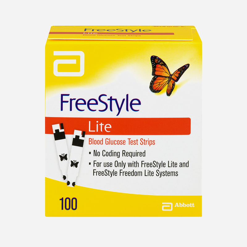 freestyle lite strips 100 pack