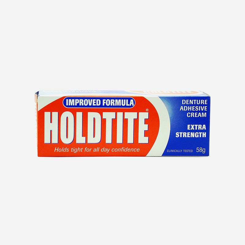 holdtite denture adhesive cream 60g