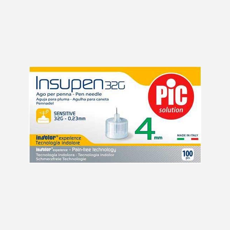 Insupen Pen Needles 32 Gauge 4mm