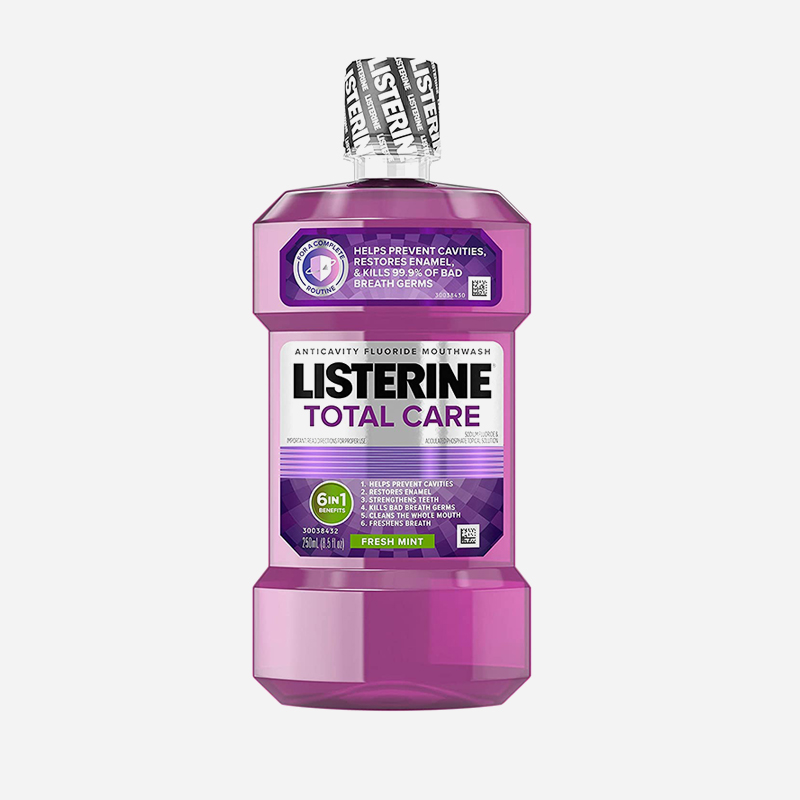 listerine total care 6in1 250ml