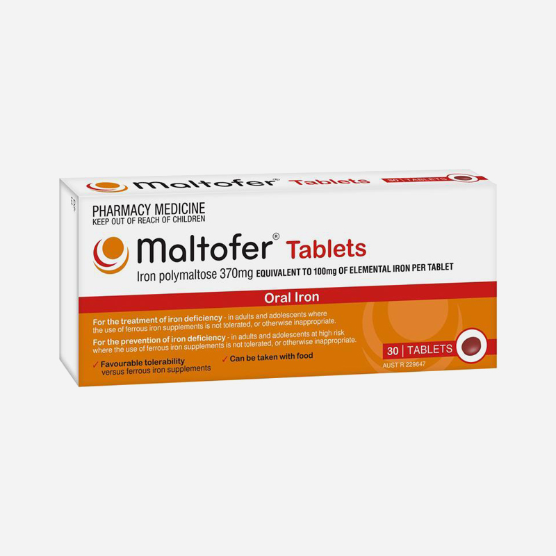 maltofer 100mg 30 tablets