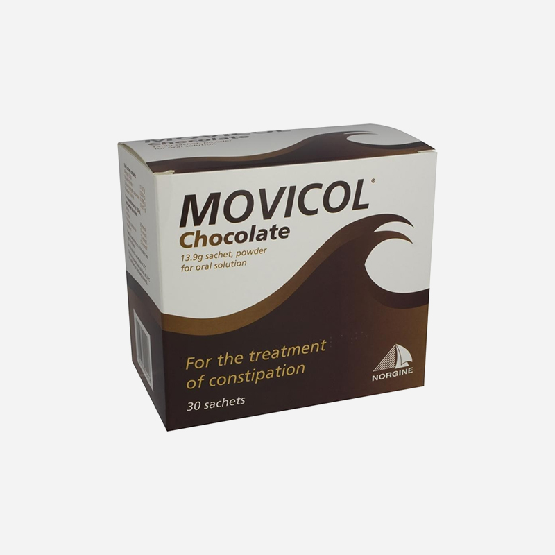movicol chocolate flavour 30 sachets