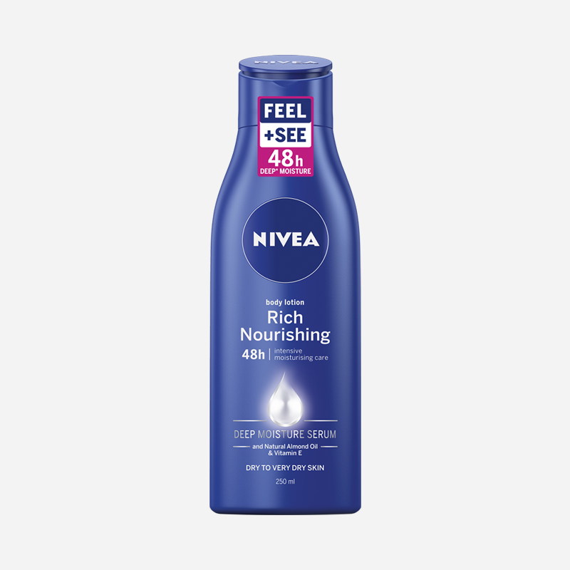 nivea body moisturising lotion 250ml