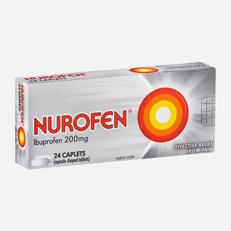 Nurofen Caplets 200mg 24 Pack