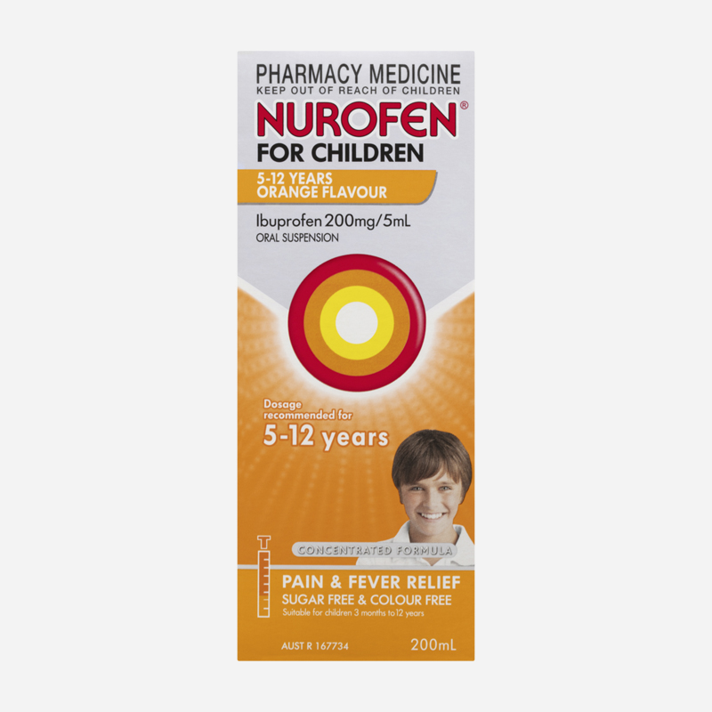 Nurofen For Children 5-12 Years Orange 200ml