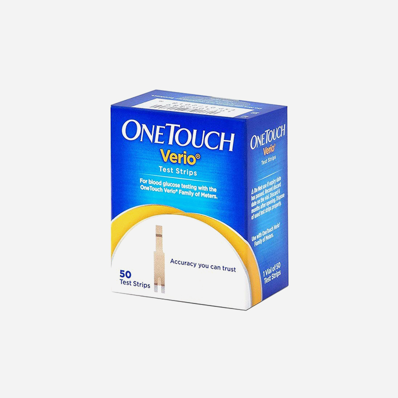 one touch verio 50 test strips