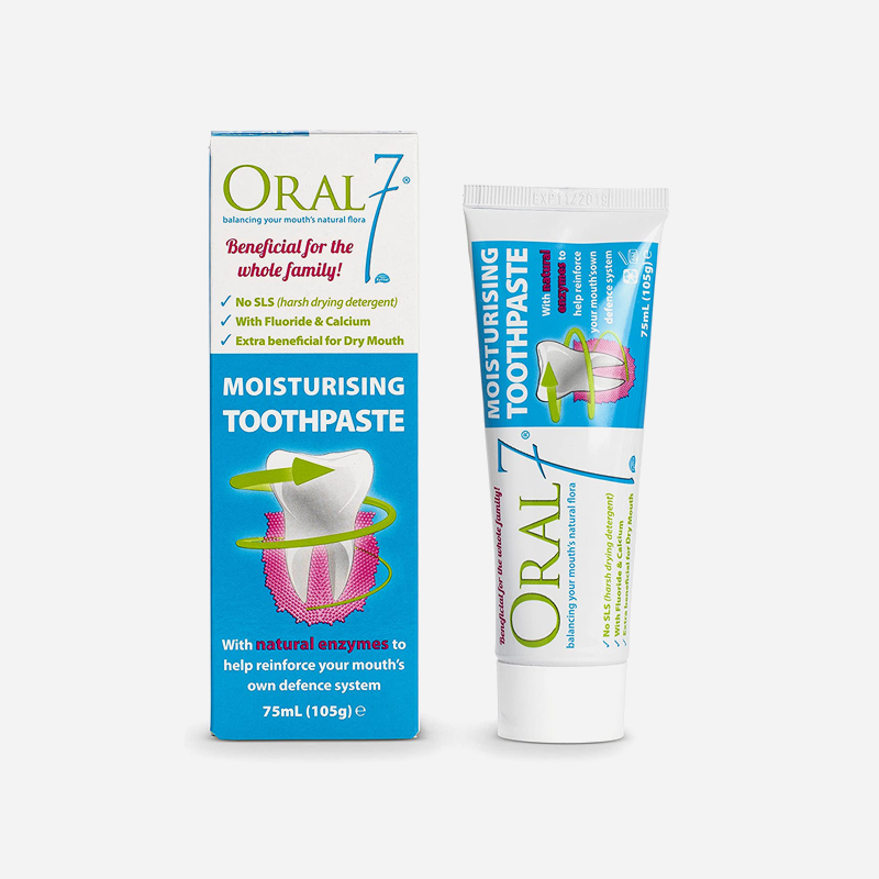 oral 7 moisturising toothpaste 75ml