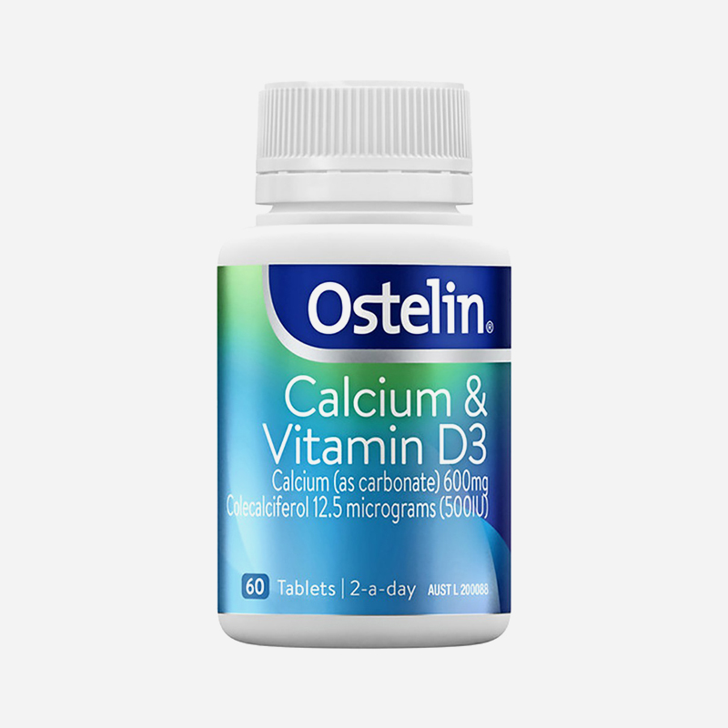 Ostelin Calcium And Vitamins D3 Chewable 60 Tablets