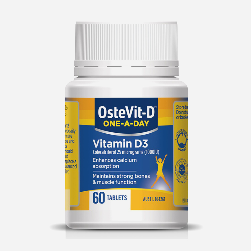 ostevit-d one a day Vitamins d3 60 tablets