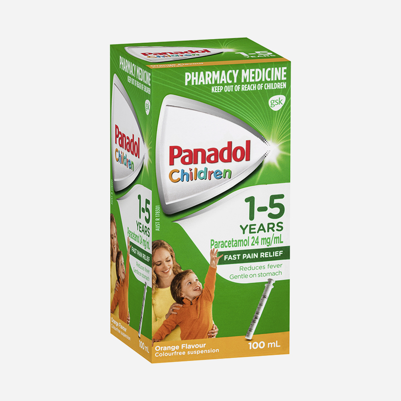 Panadol 1-5 Years Orange 100ml