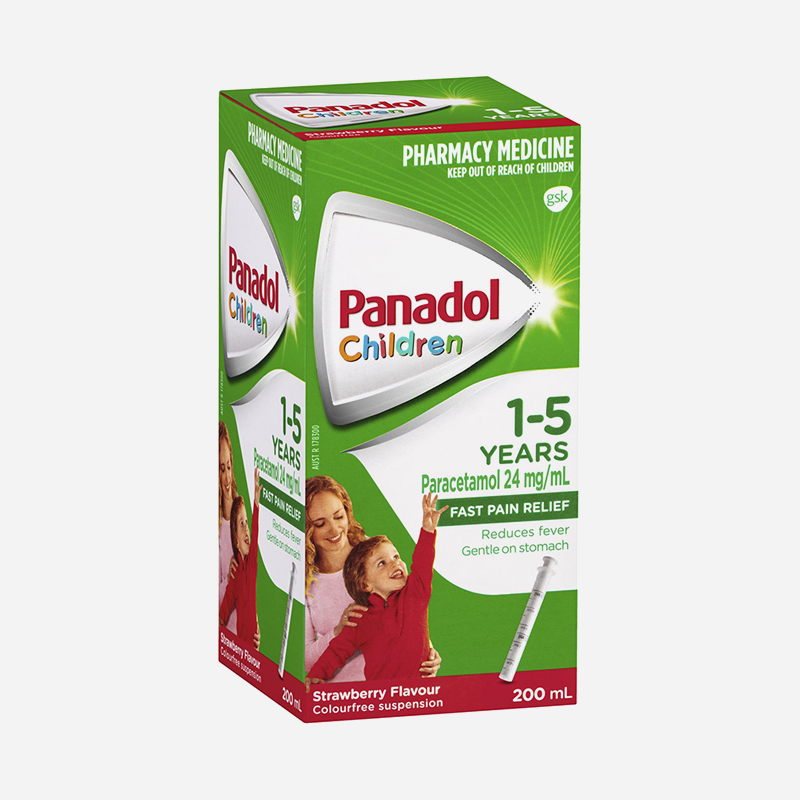 Panadol 1-5 Years Strawberry 200ml