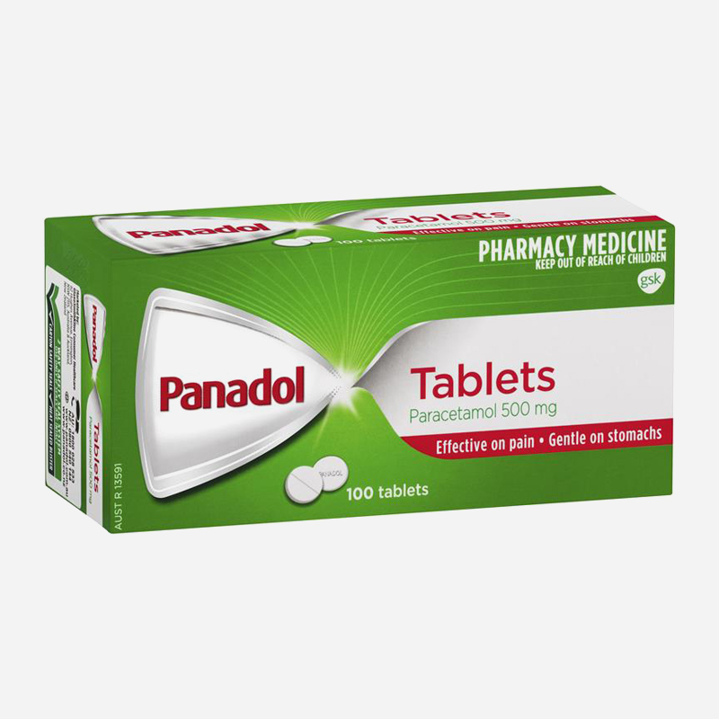 panadol 500mg tablets 100pack