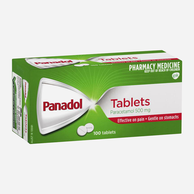 Panadol 500mg Tablets 100pack